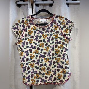 Natural Life Multicolor Floral Top
